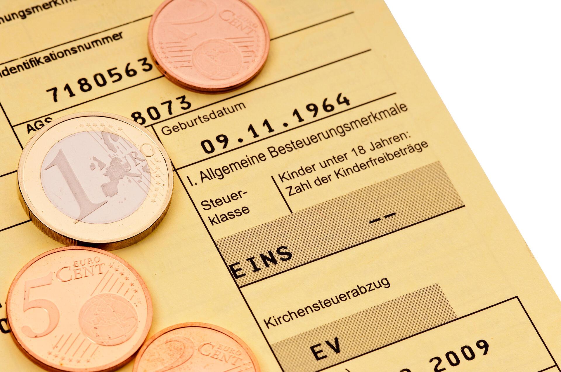 Die sechs verschiedenen Steuerklassen in Deutschland